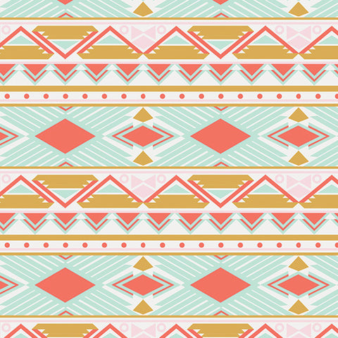 Anna Elise Tribal Study Aura in Primrose Belle by Bari J for Art Gallery Fabrics