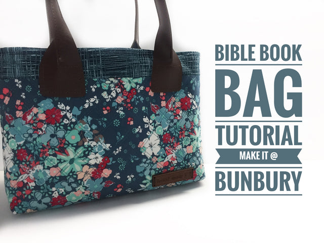 Bible Book Bag Tutorial
