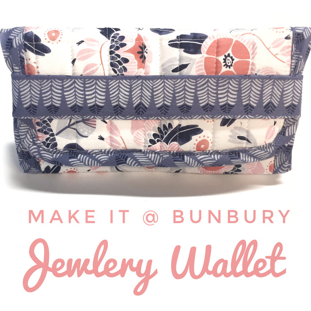 Jewelry Travel Wallet Sewing Instructions