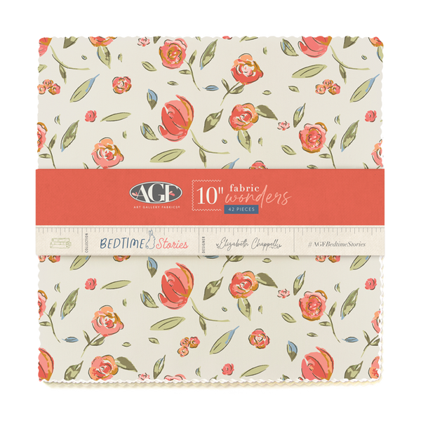 Bedtime Stories Square Pack 10" x 10" by Elizabeth Chappell