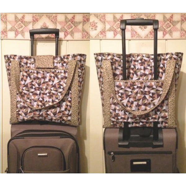 Luggage Rider Carry-On Bag Pattern by Cut Loose Press - sewing pattern envelope front