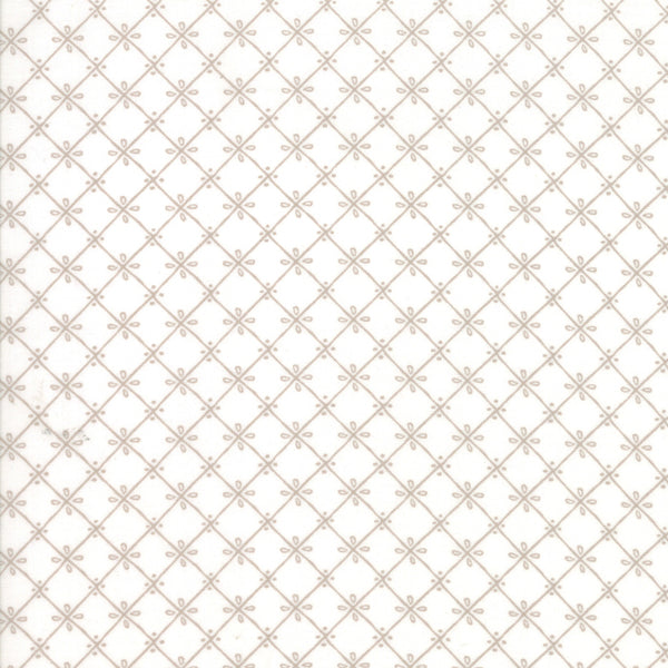 Just Another Walk in the Woods Tiles on Cream by Stacy Iest Hsu for Moda Fabrics 20527-11-RM