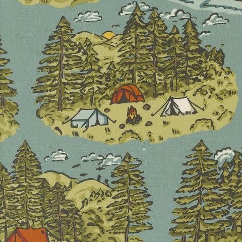 The Great Outdoors Vintage Camping in Sky by Stacy Iest Hsu 20880-18