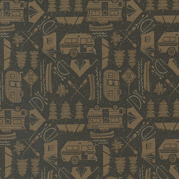 The Great Outdoors Campers in Cabin by Stacy Iest Hsu 20884-22
