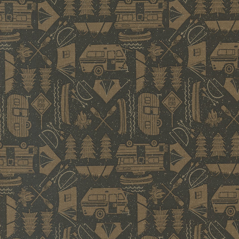 The Great Outdoors Campers in Cabin by Stacy Iest Hsu 20884-22