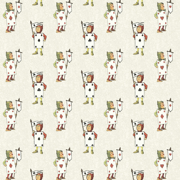 Adventures in Wonderland Mini Card Army by Whistler Studios for Windham Fabrics