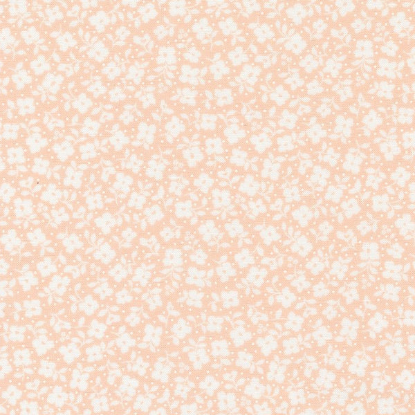 Dainty Meadow Tossed Petals in Peachy by My Sew Quilty Life for Moda Fabrics 31745-17