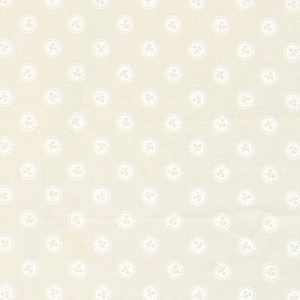 Dainty Meadow Dainty Dots in Porcelain White by My Sew Quilty Life for Moda Fabrics 31746-31