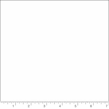 Keepsake Quilting White Solid by Windham Fabrics, solid quilting cotton with a ruler for scale