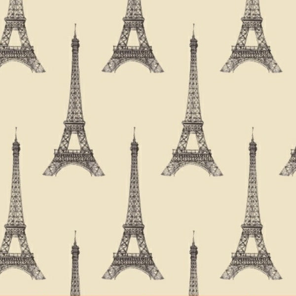 I Dream of Paris Eiffel Tower on Cream by Windham Fabrics