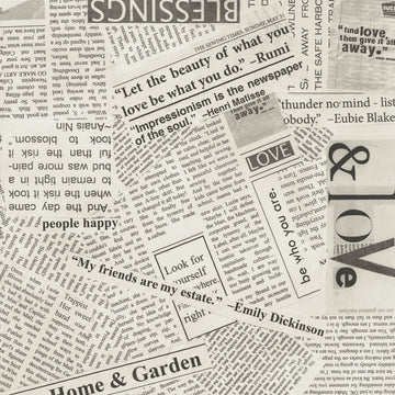 Newsprint by Carrie Bloomston