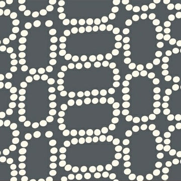 Downtown Dotten Ovals in Grey by LB Krueger for Windham Fabrics