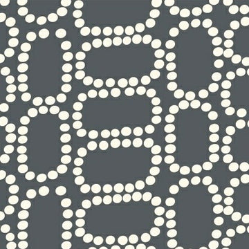 Downtown Dotten Ovals in Grey by LB Krueger for Windham Fabrics