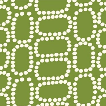 Downtown Dotten Ovals in Green by LB Krueger for Windham Fabrics