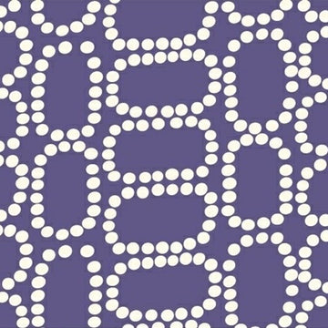 Downtown Dotten Ovals in Purple by LB Krueger for Windham Fabrics