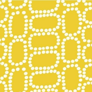 Downtown Dotten Ovals in Yellow by Windham Fabrics
