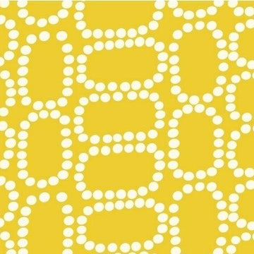 Downtown Dotten Ovals in Yellow by Windham Fabrics