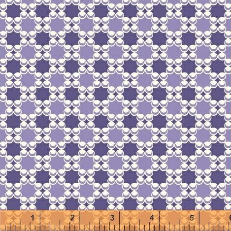 Downtown Mono Geometric in Purple