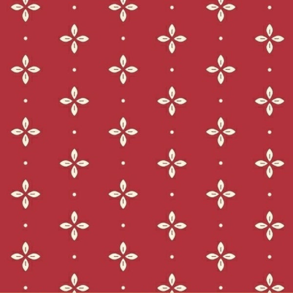 Wallflowers Foulard in Red by Windham Fabrics