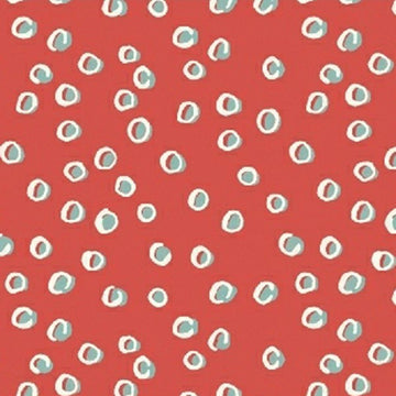 Handmade Polka Dot on Red by Windham Fabrics 37453-5