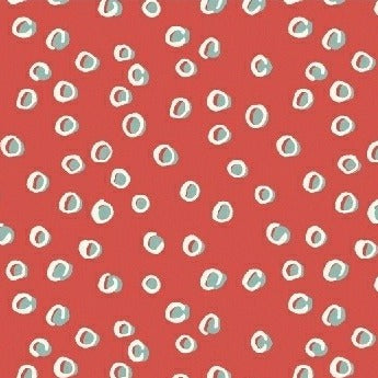 Handmade Polka Dot on Red by Windham Fabrics