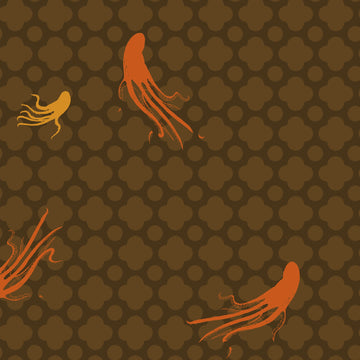 Mendocino Large Octopus by Heather Ross for Windham Fabrics
