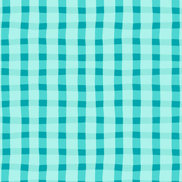 ANIMAL ABCs Plaid in Blue by Whistler Studios for Windham Fabrics
