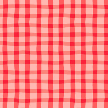 ANIMAL ABCs Plaid in Red by Whistler Studios for Windham Fabrics