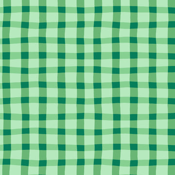 ANIMAL ABCs Plaid in Green by Whistler Studios for Windham Fabrics