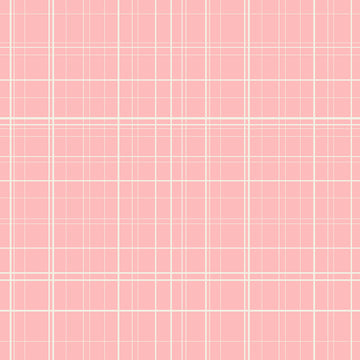 Maribel Fine Line Plaid in Pink by Annabel Wrigley for Windham Fabric