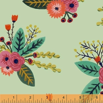 Meriwether A Bushel and a Peck in Sea Glass by Windham, quilting cotton