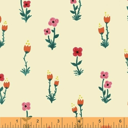 Meriwether Folk Fleur in Farmhouse by Windham, quilting cotton
