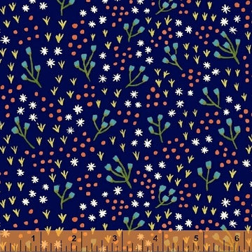 Meriwether Frolic in Nightfall by Windham, quilting cotton