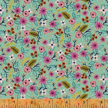 Meriwether High Meadow in Robins Egg by Windham, quilting cotton