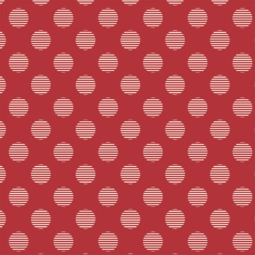 Hello Jane Dot on Red