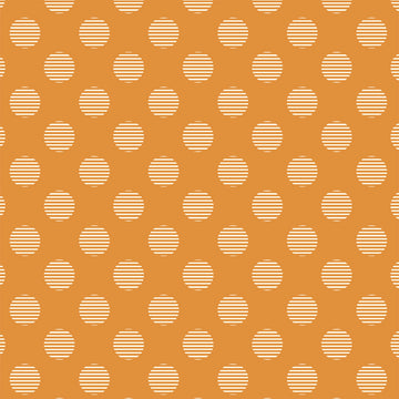 Hello Jane Dot on Orange