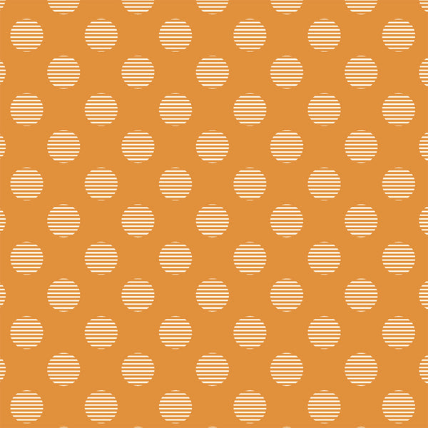 Hello Jane Dot on Orange