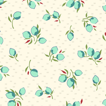 Hello Jane Fruit in Aqua
