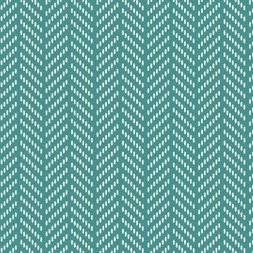 Hello Jane Herringbone on Teal