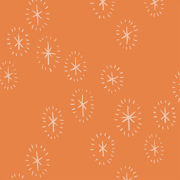 Caturday Asterisk in Orange