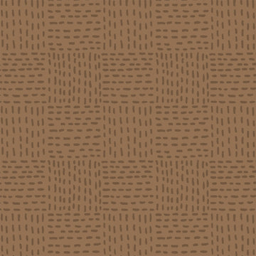 Caturday Tile Stitch in Brown