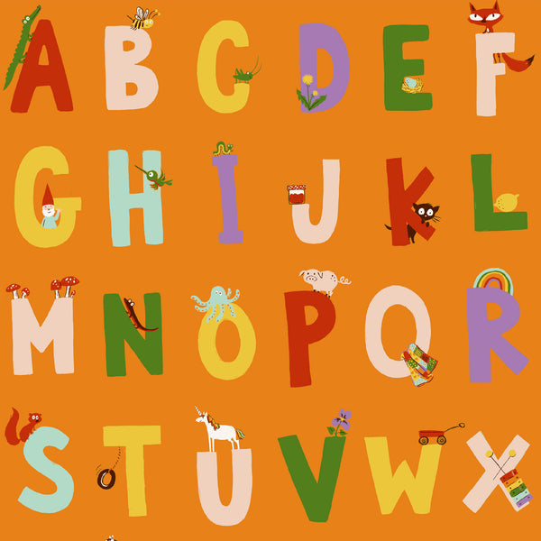 Kinder Alphabet Orange