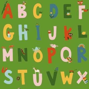 Kinder Alphabet Green