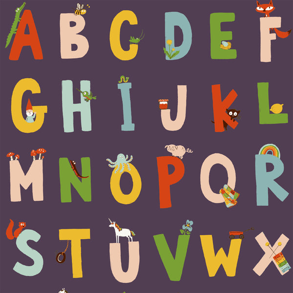 Kinder Alphabet Indigo