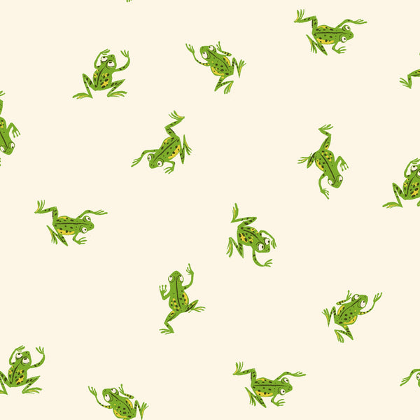 20th Anniversary Frogs in White by Heather Ross