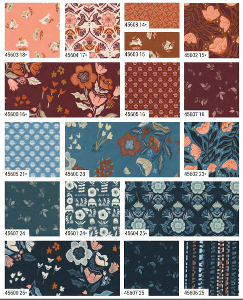 Folk & Lore 5" x 5" squares by Fancy That Design House & Co