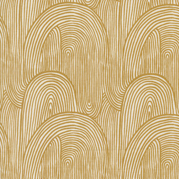 Things Above Wavy Whirl in Harvest Gold by Fancy That Design House for Moda Fabrics 45614-18