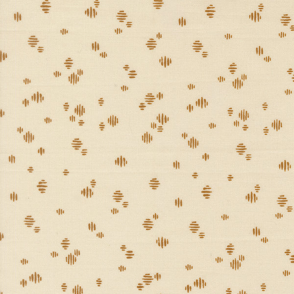 Wellspring Dashes in Eggshell by Fancy That Design House for Moda Fabrics 45676-11