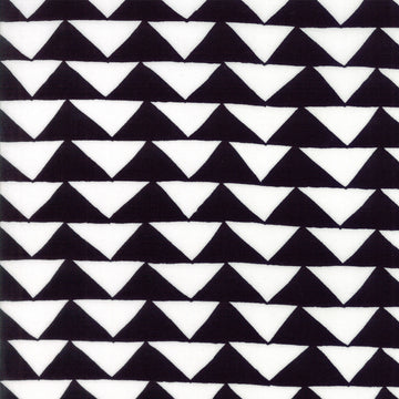 Thicket Triangles in Black and White by Gingiber for Moda Fabrics 48201-11-RM