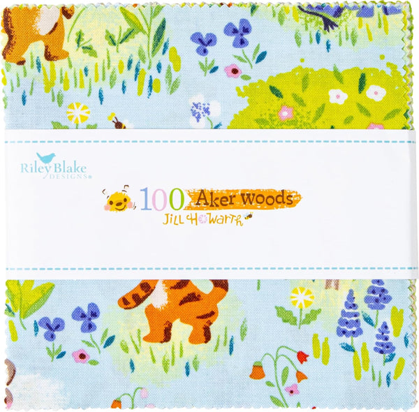 100 Aker Woods 5-Inch Stacker by Jill Howarth
